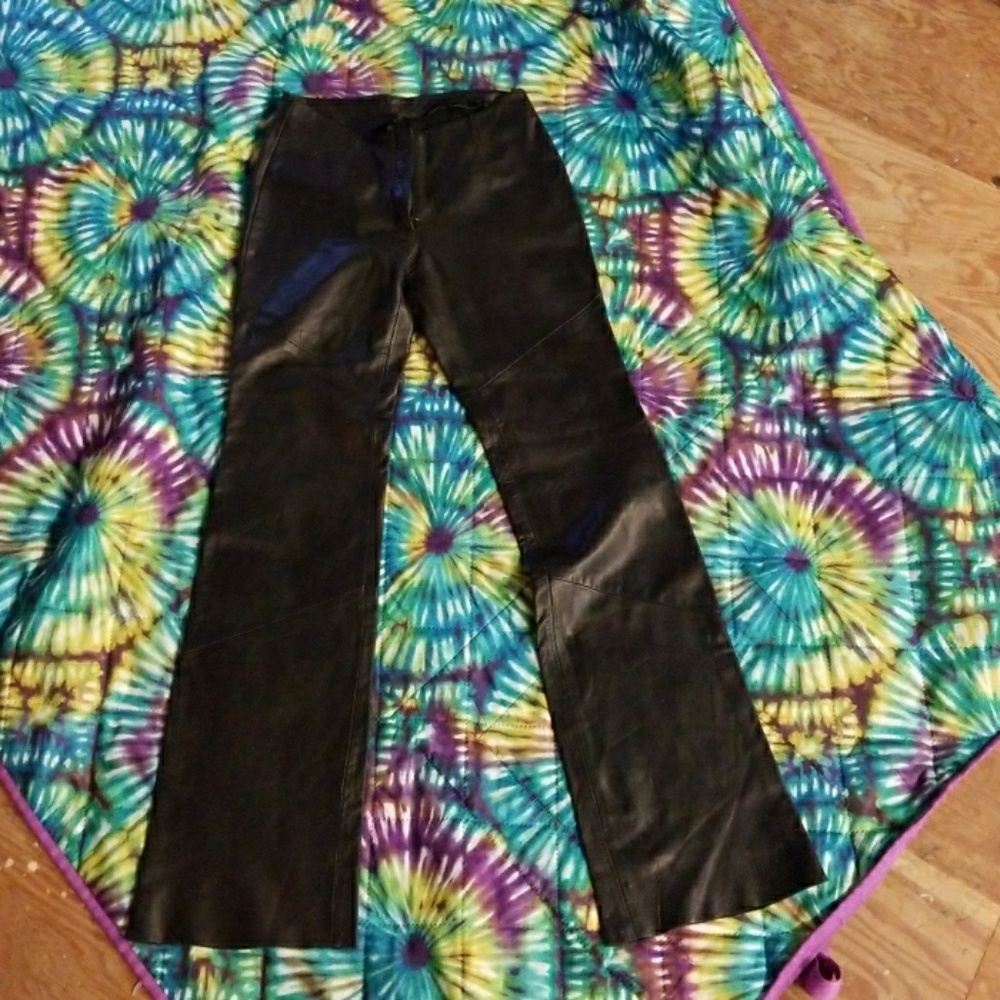 Leather Motorcycle Pants